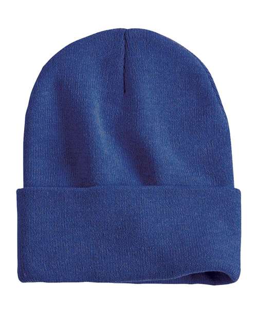 Sportsman Solid 12" Cuffed Beanie (Bundle of 12)